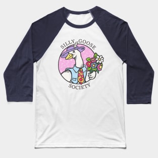 SILLY GOOSE SOCIETY! Baseball T-Shirt